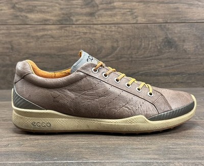 ECCOスパイクレスシューズ BIOM HYBRID ブラウン　28cm ECCO Golf Shoes Mens 45/11 Biom Hybrid Hydromax Brown Yak Leather