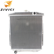 Radiator Fit Ford Fairline Country Squire I6 V8 At Aluminum 3 Row 1955 1954-1956 Radiator Fit Ford Fairline Country Squire I6 V8 At Aluminum 3 Row 1955 1954-1956