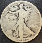 1918 P Walking Liberty 90% Silver Half Dollar Old Type Coin World War 2