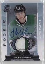2014-15 Upper Deck The Cup Rookie 151/249 John Klingberg #114 Patch Auto s0w