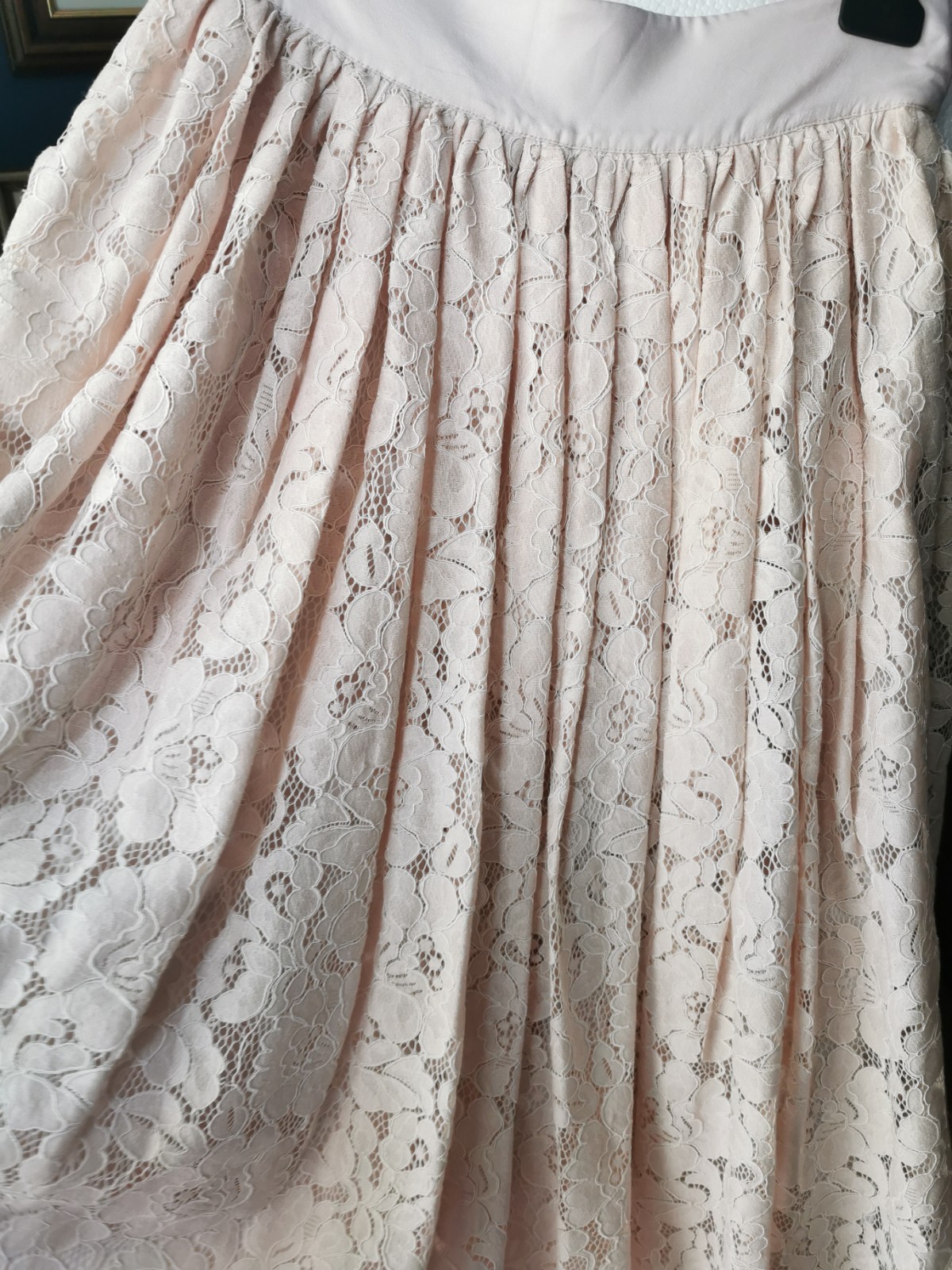 Coast Lace Skirt Sz 8 BNWT Blush Pink Wedding Party Summer RRP £149 image 8