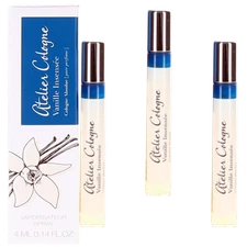 Vanille Insensee by Atelier Cologne Combo:Cologne Absolue Spray 0.42oz(3x0.14oz)