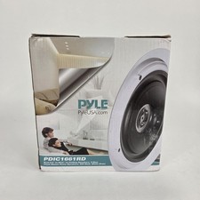 Pyle PDIC1661RD 6.5 Inch 200W In Ceiling Wall 2 Way Speaker System Pair