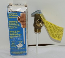 Watts LF100XL 3/4 Inch Temperature Pressure Safety Relief Valve