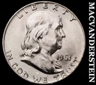 1961-D Franklin Half Dollar- Choice Gem Brilliant Uncirculated++++ Luster #i415
