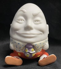 Vtg Humpty Dumpty Plant or Shelf Sitter Dept 56 Anthropomorphic Decor Egg Figure