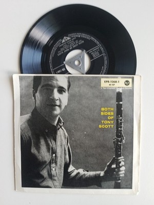 A EX/VG+ TONY SCOTT QUARTET BOTH SIDES OF TONY Scott RCA EPB-1268-1 7'' EP GER