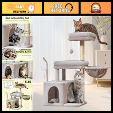 32.2-Inch Cat Tree Tower for Indoor Cats, Lar...
