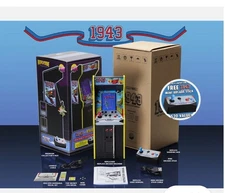New Wave Toys 1943 Replicade Mini Arcade Machine 1:6 Scale Video Game New In Box