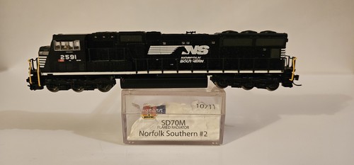 Escala N Athearn Norfolk Southern #2 NS 2591 EMD SD70M DC solo 10711 1:160 | Condition: Used