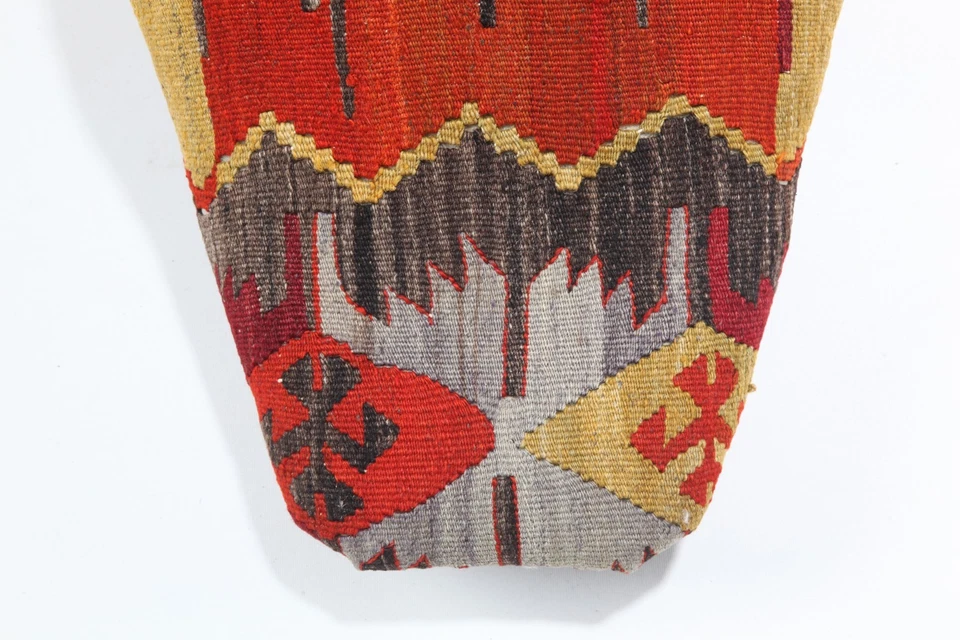 Banco de acento tapizado Anatolian Kilim - Decoración del hogar bohemia, envío gratuito Foto 4 de 4