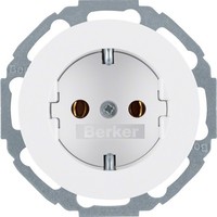 Berker Schuko-Steckdose Pows/Gl 41452089 Steckdosen Schuko-Steckdose
