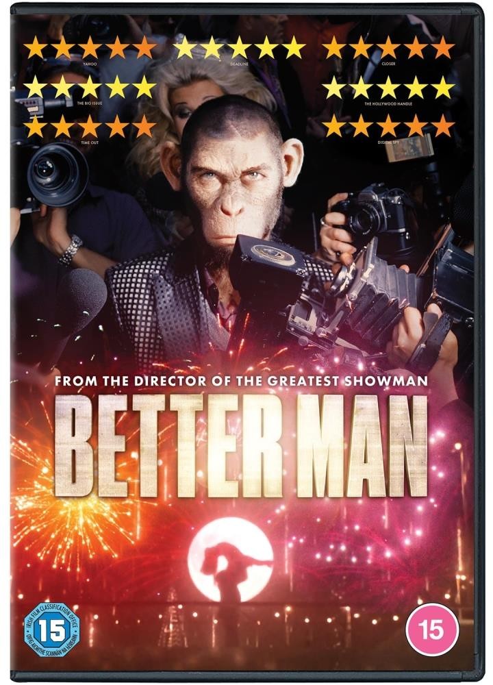BETTER MAN DVD Musical Steve Pemberton