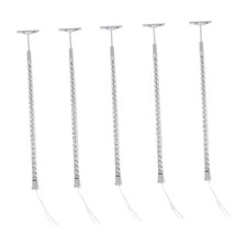5 pezzi in scala 1:87, accessori per lampioni a LED, lampione a LED per