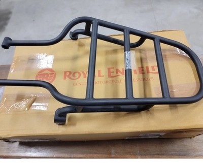 REAR CARRIER, C5, MATT BLACK ROYAL ENFIELD LUGGAGE RACK CLASSIC 500CC 1750070/B