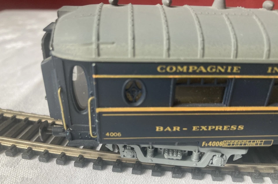 RMA HO : WAGON BAR EXPRESS CIWL ORIENT EXPRESS 4006 RARE - Photo 2/4