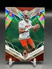 2022 Panini Phoenix Rachaad White Green Rookie /25 #143 Commanders Bucs