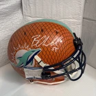 Bradley Chubb Autographed Full Size Dolphins Custom Schutt Helmet (Beckett COA)