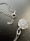 Silver 925 Necklace With Moissanite Pendant Round  — photo 5