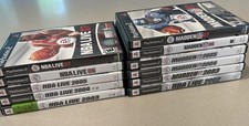 Lot of 10 Sony Playstation 2 PS2 Sports Games - NBA Live & Madden 2002-2007
