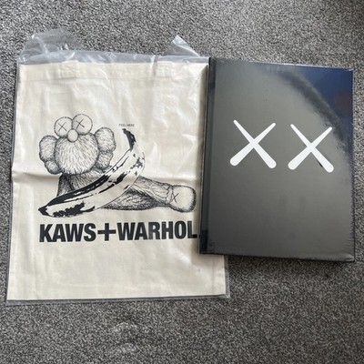 UNIQLO x KAWS x Andy Warhol Art Book with Tote Bag Limited Edition  