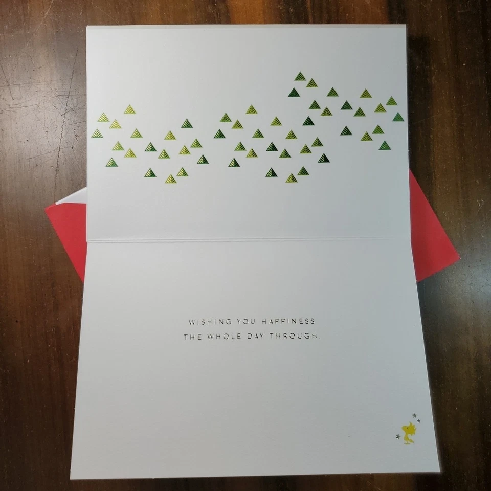 DIA DOS PAIS para QUALQUER CARTÃO DE FELICITAÇÕES DO PAI assinatura marca registrada família amigo Snoopy - Imagem 3 de 4