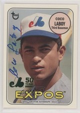 2019 Topps Archives Green Foil 8/99 Coco Laboy #MTLA-CL Auto 1q7