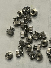 Stainless Steel Knurled Thumb Nuts, 2-56 Thread, Pack of 22 Pcs. NEW