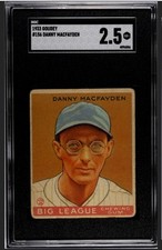 1933 Goudey Baseball Cards 46