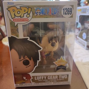 Figurine Funko Pop One Piece Luffy Gear Two Chase Edition Limitée b