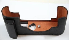 LEICA M11 Half Case Genuine Leather Camera Milicase Premium Brown MINT