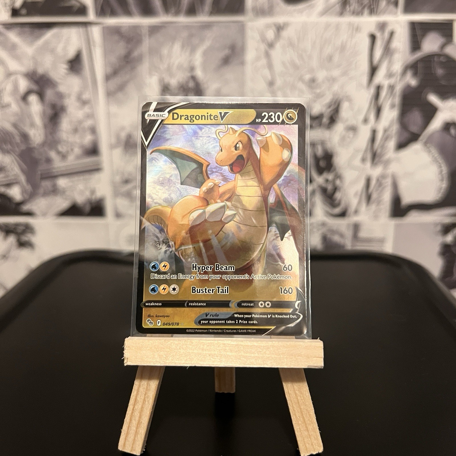 Dragonite V 049/078 Pokémon GO Holo