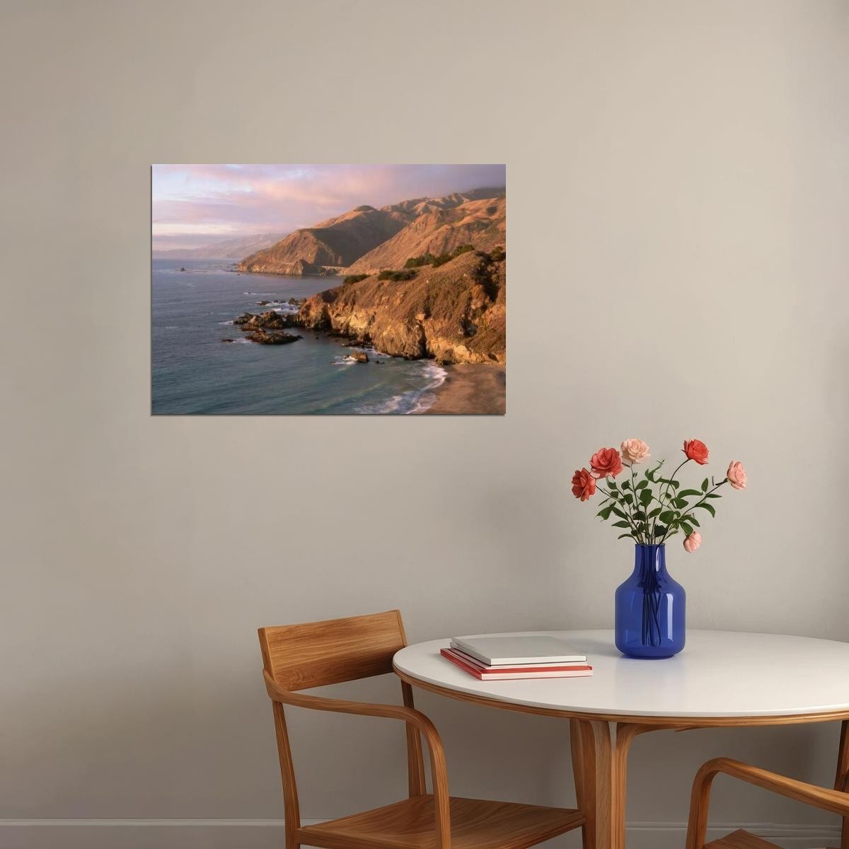 386445 Big Sur Coastline WALL ROOM PRINT POSTER US