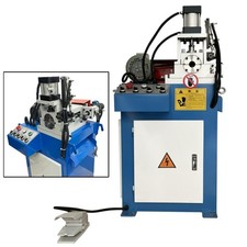 220V Pneumatic Chamfering Machine Automatic Beveler Cutter for Pipes/Metal Bars
