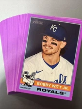 2025 Topps Heritage Light Purple Border Pick Your Player/Card FREE SHIPPING