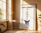 Katy Perry Setlist -Lifetimes Tour 2025, Katy Perry Setlist Poster - All Dates