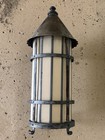 Vintage Pair Witches Hat Tudor Gothic Lantern Style Porch Light Fixture -RESTORE — photo 10