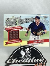 ZACH KIRTLEY 2018 Topps Pro Debut Fragments of the Farm Relics #FOTF-SCS