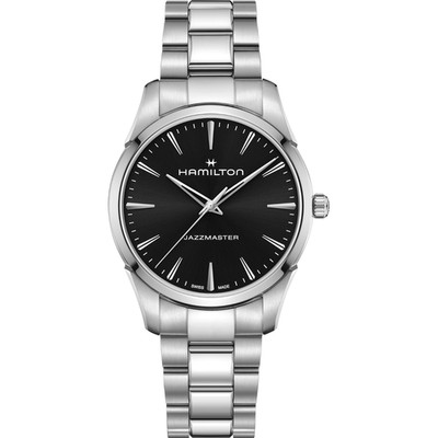 *BRAND NEW* Hamilton Jazzmaster Black Dial Stainless Steel Men's Watch H32461131