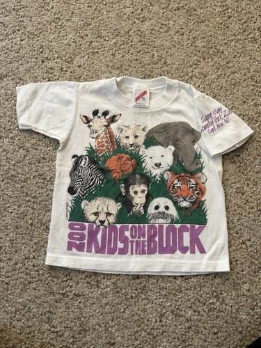 Zoo Kids On The Block Zoo Music Boyband Parody Shirt Vintage vintage concert t-shirt, vintage, single stitch, B+ condition