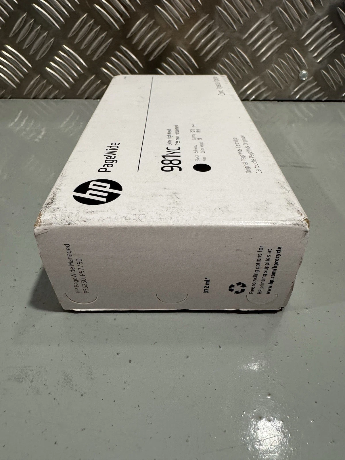HP 981YC Black Ink Cartrige PageWide Extra High Yield Brand New Exp May 2028 5