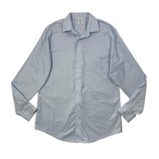Brooks Brothers Shirt Mens 16 Breeze 1818 Regent Non Iron Cotton Long Sleeve