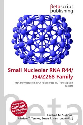Small Nucleolar RNA R44/J54/Z268 Family Lambert M. Surhone (u. a.) Taschenbuch