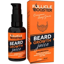 Beard Growth Oil - 1Fl Oz - Growing Serum That Softens & Strengthens Beards and 