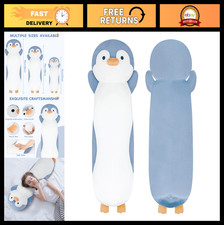 Jumbo 28" Blue Penguin Plush Stuffed Animal Cuddle Pillow Toy Gift for Kids