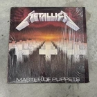 Metallica – Master of Puppets LP 1986 Elektra R-134552 OG Press Inner Sleeve VG