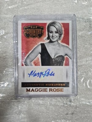 2014 Panini Country Music Authentic Signatures #'d /368 Maggie Rose Auto