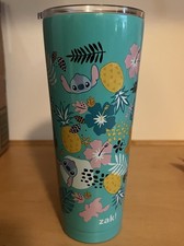 Zak Designs Stitch Vacuum Insulated Stainless Steel Travel Tumbler