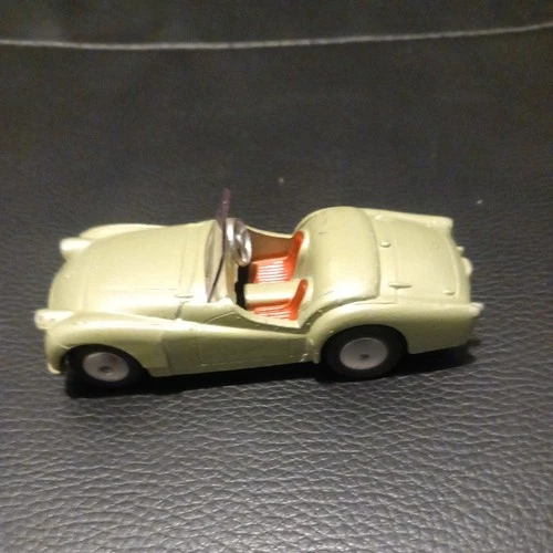 Vintage Diecast Corgi Toys Triumph TR3 Made In GT Britain In Green near mint