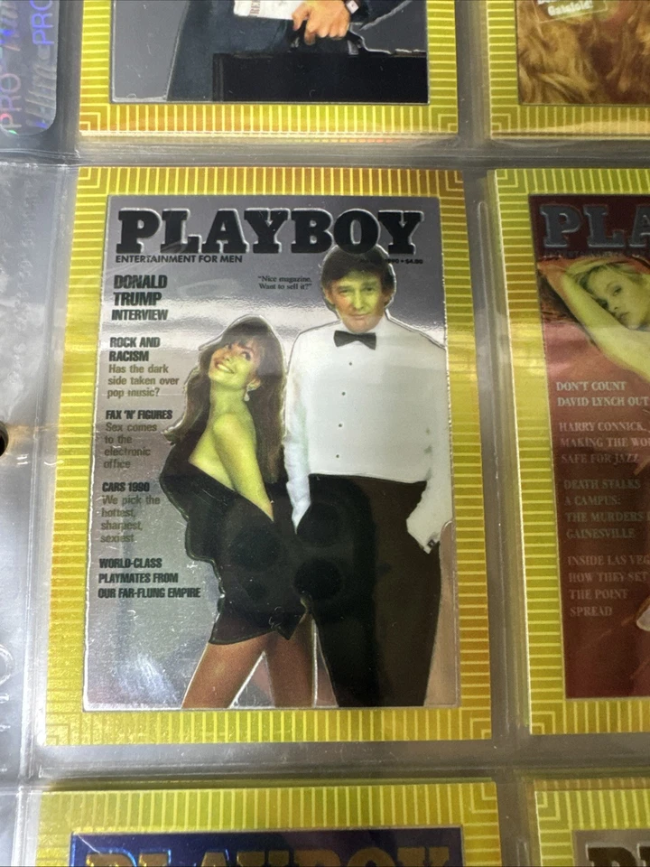 Cartões Playboy Chromium Cover edição 1 conjunto 100 cartões + alguns são duplicados - Imagem 4 de 4